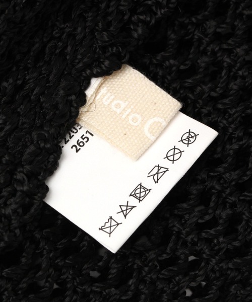 studio CLIP（スタディオクリップ）の「ナイロン編みカラートートバッグ（トートバッグ・レディース・サックスブルー/ベージュ/ピンク/ブラック・FREE）」の9枚目の写真