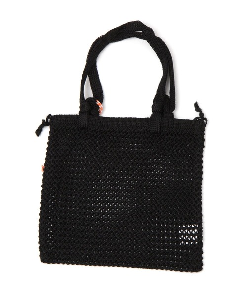 studio CLIP（スタディオクリップ）の「ナイロン編みカラートートバッグ（トートバッグ・レディース・サックスブルー/ベージュ/ピンク/ブラック・FREE）」の11枚目の写真