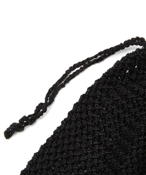 studio CLIP（スタディオクリップ）の「ナイロン編みカラートートバッグ（トートバッグ・レディース・サックスブルー/ベージュ/ピンク/ブラック・FREE）」の19枚目の写真