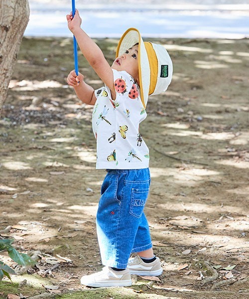 kladskap（クレードスコープ）の「ロゴ6分丈シェフパンツ（その他パンツ・キッズ・カーキ/サックスブルー/ブラック・100cm/110cm/120cm/130cm/90cm）」の20枚目の写真