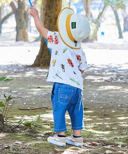 kladskap（クレードスコープ）の「ロゴ6分丈シェフパンツ（その他パンツ・キッズ・カーキ/サックスブルー/ブラック・100cm/110cm/120cm/130cm/90cm）」の21枚目の写真