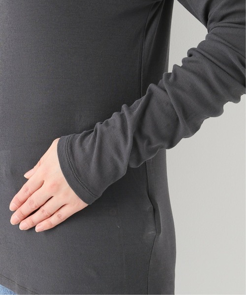 FRAMeWORK（フレームワーク）の「コットンフライスクルーネックT 7（Tシャツ/カットソー・レディース・ホワイト/チャコールグレー/イエロー/ブルー・FREE）」の19枚目の写真