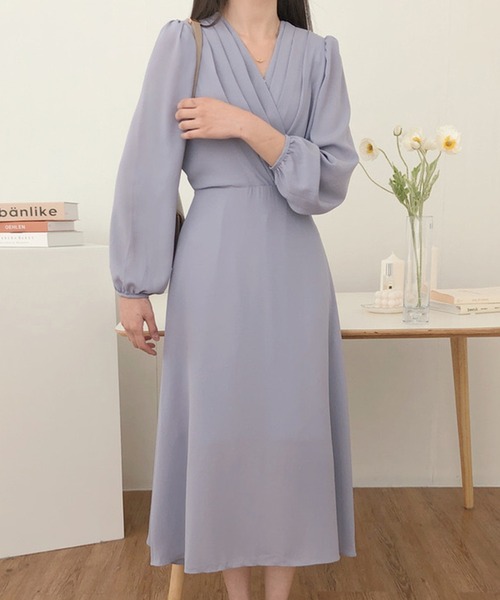 セール レディース きれいめカシュクールバックリボンワンピース ワンピース Day Closet デイ クローゼット のファッション通販 Zozotown