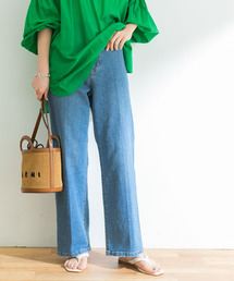 URBAN RESEARCH | 綿麻セミワイドデニムパンツ(デニムパンツ)
