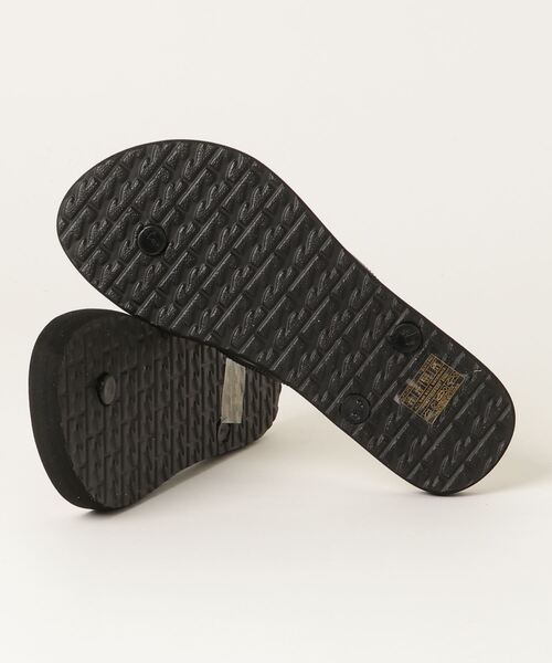 BILLABONG(ビラボン)の「BILLABONG/ビラボン FLIP FLOPS PRINT/フリップ フロプス プリント ビーチサンダル BC013-942(サンダル・レディース・ブラック/ホワイト・25.0cm/24.0cm/23.0cm)」の4枚目の写真