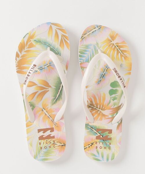 BILLABONG(ビラボン)の「BILLABONG/ビラボン FLIP FLOPS PRINT/フリップ フロプス プリント ビーチサンダル BC013-942(サンダル・レディース・ブラック/ホワイト・25.0cm/24.0cm/23.0cm)」の6枚目の写真