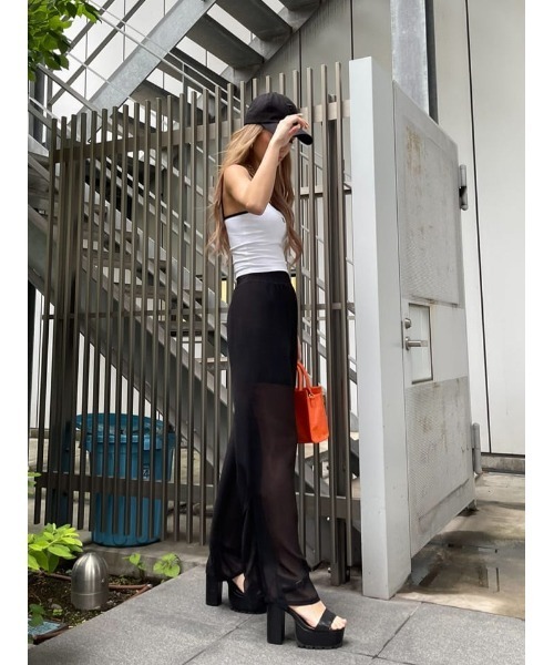 EGOIST(エゴイスト)の「タンクソールサンダル(サンダル・レディース・ホワイト/ブラック・SMALL/MEDIUM)」の18枚目の写真