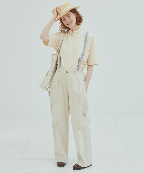 EDIT Gris（エディットグリ）の「ユーティリティバックポケットパンツ（その他パンツ・レディース・チャコールグレー/カーキ/アイボリー・FREE）」の11枚目の写真