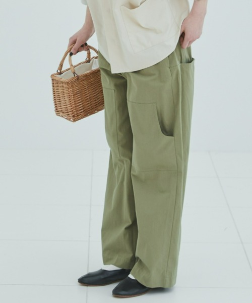 EDIT Gris（エディットグリ）の「ユーティリティバックポケットパンツ（その他パンツ・レディース・チャコールグレー/カーキ/アイボリー・FREE）」の20枚目の写真