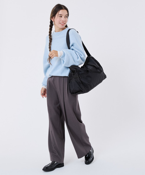 LeSportsac(レスポートサック)の「DELUXE MED WEEKENDER 【日本限定】リサイクルドブラックJP(ボストンバッグ・レディース・ブラック・FREE)」の17枚目の写真