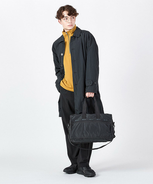 LeSportsac(レスポートサック)の「DELUXE MED WEEKENDER 【日本限定】リサイクルドブラックJP(ボストンバッグ・レディース・ブラック・FREE)」の11枚目の写真