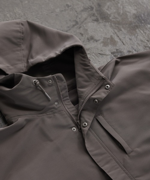 RUUBON（ルーボン）の「【RUUBON】relax volume mountain parker / リラックスボリューム マウンテンパーカ―（マウンテンパーカー・メンズ・ブラック/カーキ/ナチュラル/ベージュ/モカ/チャコールグレー・S/M/L）」の8枚目の写真
