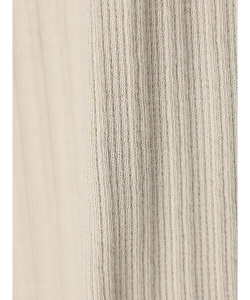 earth music&ecology（アースミュージックアンドエコロジー）の「ランダムリブ2wayタンクトップ（タンクトップ・レディース・ブラック/オフホワイト/ライトベージュ/レッド系その他5・S/M）」の9枚目の写真