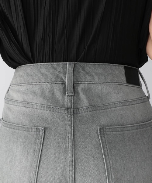 BARNYARDSTORM（バンヤードストーム）の「BARNYARDSTORM / フレアデニムパンツ（デニムパンツ・レディース・チャコール/グレー・2/1/00/0）」の21枚目の写真