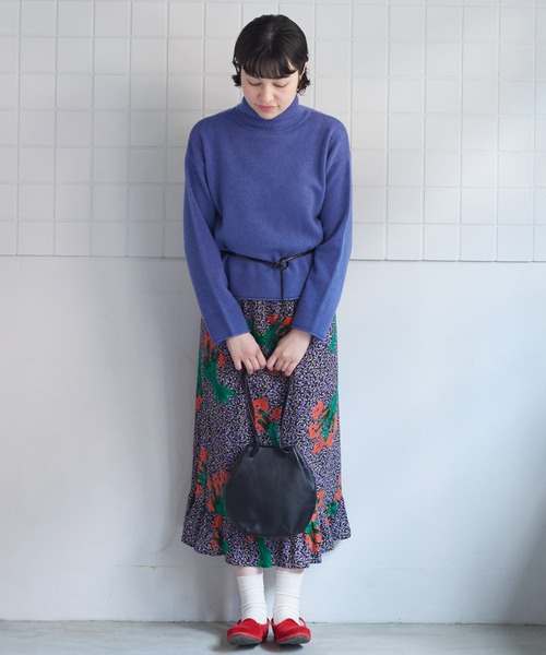 bulle de savon(ビュルデサボン)の「エナメル ロングベルト(ベルト・レディース・ブラック/カーキ・FREE)」の13枚目の写真