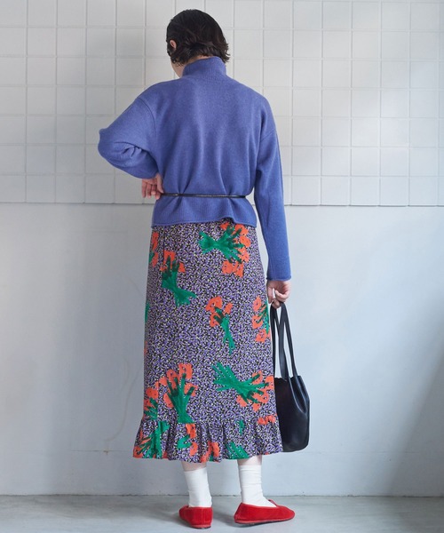 bulle de savon(ビュルデサボン)の「エナメル ロングベルト(ベルト・レディース・ブラック/カーキ・FREE)」の14枚目の写真