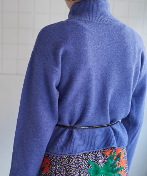 bulle de savon(ビュルデサボン)の「エナメル ロングベルト(ベルト・レディース・ブラック/カーキ・FREE)」の17枚目の写真