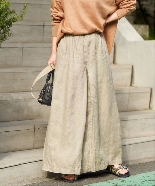 JOURNAL STANDARD（ジャーナルスタンダード）の「■■■《追加3》リネン タックキュロット（その他パンツ・レディース・ベージュ/ピンク・38/36/34）」の9枚目の写真