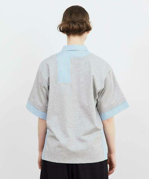 FRAPBOIS(フラボア)の「ブリコラT(Tシャツ/カットソー・レディース・ブラック/グレー・1/2)」の22枚目の写真