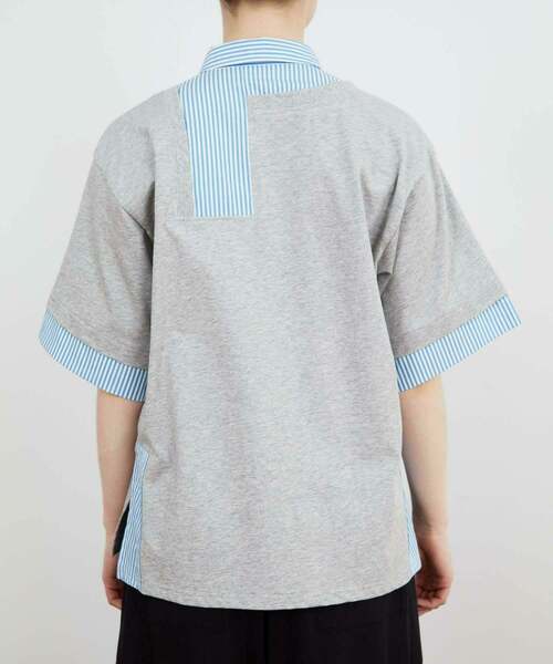 FRAPBOIS(フラボア)の「ブリコラT(Tシャツ/カットソー・レディース・ブラック/グレー・1/2)」の10枚目の写真