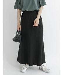 Samansa Mos2 blue | マーメイドフレアスカート(スカート)