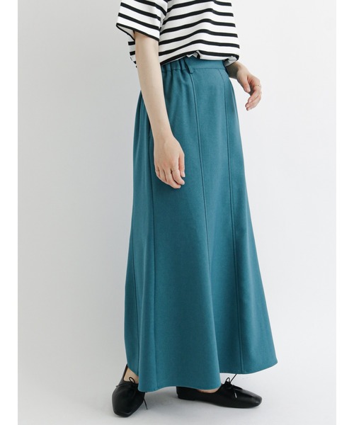 Samansa Mos2 blue（サマンサモスモスブルー）の「◎マーメイドフレアスカート（スカート・レディース・グリーン/ブラック/ブラウン・ﾌﾘ-）」の7枚目の写真