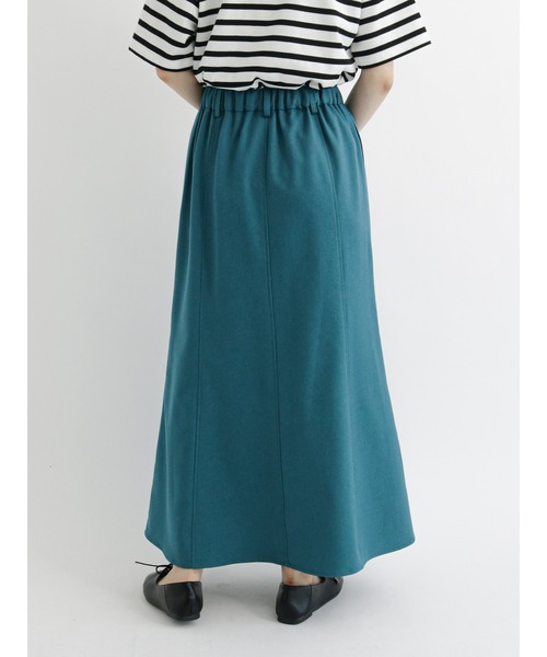 Samansa Mos2 blue（サマンサモスモスブルー）の「◎マーメイドフレアスカート（スカート・レディース・グリーン/ブラック/ブラウン・ﾌﾘ-）」の11枚目の写真