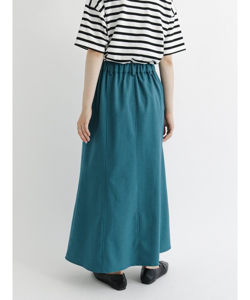 Samansa Mos2 blue（サマンサモスモスブルー）の「◎マーメイドフレアスカート（スカート・レディース・グリーン/ブラック/ブラウン・ﾌﾘ-）」の6枚目の写真