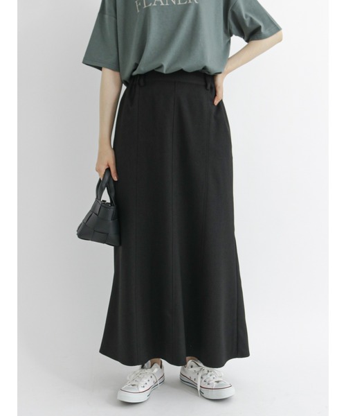 Samansa Mos2 blue（サマンサモスモスブルー）の「◎マーメイドフレアスカート（スカート・レディース・グリーン/ブラック/ブラウン・ﾌﾘ-）」の21枚目の写真