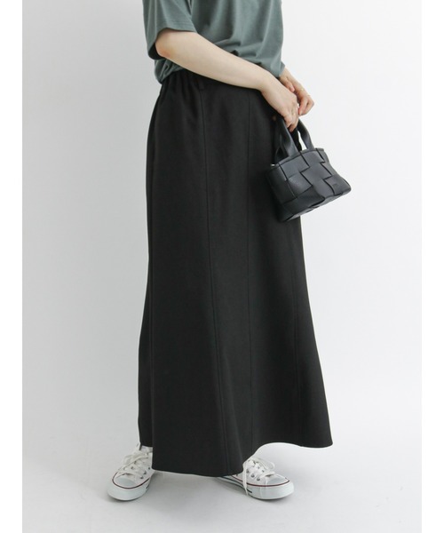 Samansa Mos2 blue（サマンサモスモスブルー）の「◎マーメイドフレアスカート（スカート・レディース・グリーン/ブラック/ブラウン・ﾌﾘ-）」の22枚目の写真