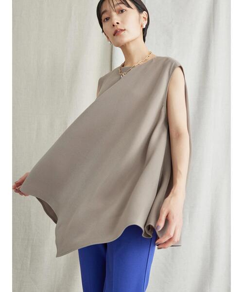 AMERICAN HOLIC（アメリカンホリック）の「ノースリーブとろみブラウス（シャツ/ブラウス・レディース・ブラック/モカ・M/L）」の22枚目の写真