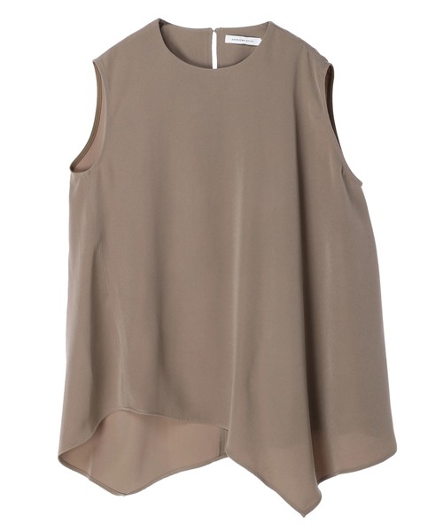 AMERICAN HOLIC（アメリカンホリック）の「ノースリーブとろみブラウス（シャツ/ブラウス・レディース・ブラック/モカ・M/L）」の9枚目の写真