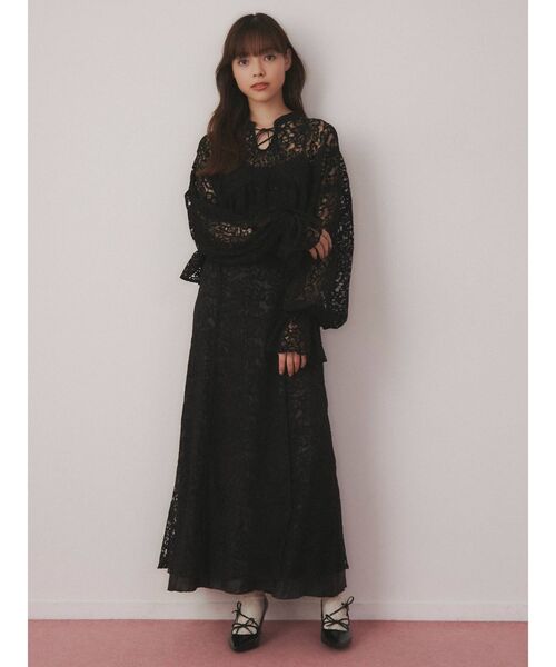 merry jenny（メリージェニー）の「fluffyレースキャミ