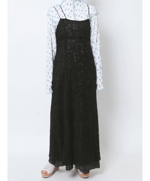 merry jenny（メリージェニー）の「fluffyレースキャミワンピース