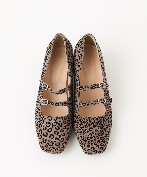 one after another NICE CLAUP（ワンアフターアナザーナイスクラップ）の「ダブルストラップヒールシューズ（パンプス・レディース・キャメル/レッド/レオパード・SMALL/MEDIUM/LARGE）」の15枚目の写真