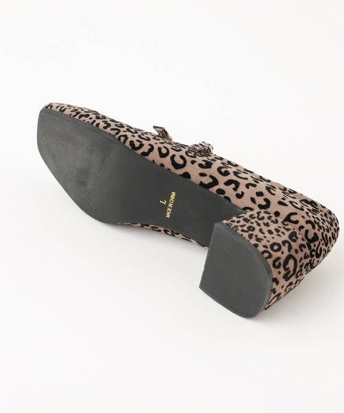 one after another NICE CLAUP（ワンアフターアナザーナイスクラップ）の「ダブルストラップヒールシューズ（パンプス・レディース・キャメル/レッド/レオパード・SMALL/MEDIUM/LARGE）」の20枚目の写真