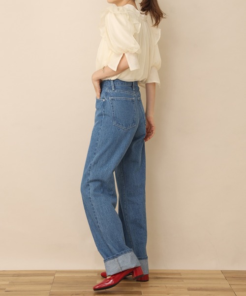 one after another NICE CLAUP（ワンアフターアナザーナイスクラップ）の「ダブルストラップヒールシューズ（パンプス・レディース・キャメル/レッド/レオパード・SMALL/MEDIUM/LARGE）」の9枚目の写真