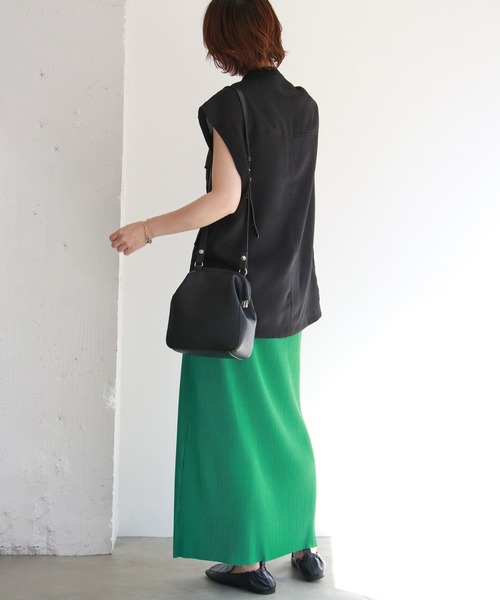 notch.（ノッチ）の「ミリタリージレ（シャツ/ブラウス・レディース・ホワイト/ブラック/オリーブ/ブラウン系その他・M）」の20枚目の写真