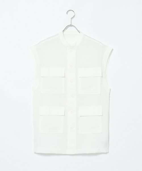 notch.（ノッチ）の「ミリタリージレ（シャツ/ブラウス・レディース・ホワイト/ブラック/オリーブ/ブラウン系その他・M）」の21枚目の写真