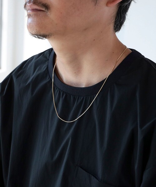 B:MING by BEAMS（ビーミングバイビームス）の「ベネチアンチェーン ネックレス（ネックレス・メンズ・シルバー/ゴールド・FREE）」の2枚目の写真