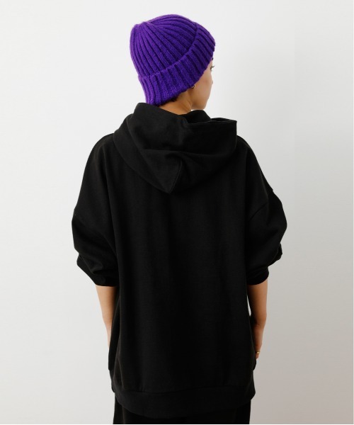 RODEO CROWNS WIDE BOWL（ロデオクラウンズワイドボウル）の「SHARE BIG パーカー（パーカー・レディース・ダークグリーン/マジェンタ/ブラック/グレー×ホワイト・FREE）」の13枚目の写真