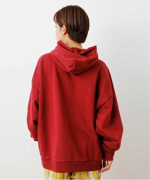 RODEO CROWNS WIDE BOWL（ロデオクラウンズワイドボウル）の「SHARE BIG パーカー（パーカー・レディース・ダークグリーン/マジェンタ/ブラック/グレー×ホワイト・FREE）」の10枚目の写真