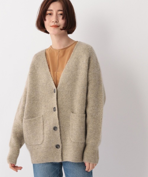 その他 Nashi7 A part by（アパートバイ）の「5GモヘヤコンVネックカーディガン