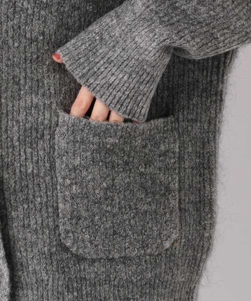 その他 Nashi7 A part by（アパートバイ）の「5GモヘヤコンVネックカーディガン