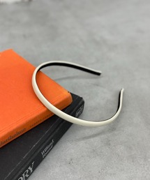 フェイクレザーカチューシャ