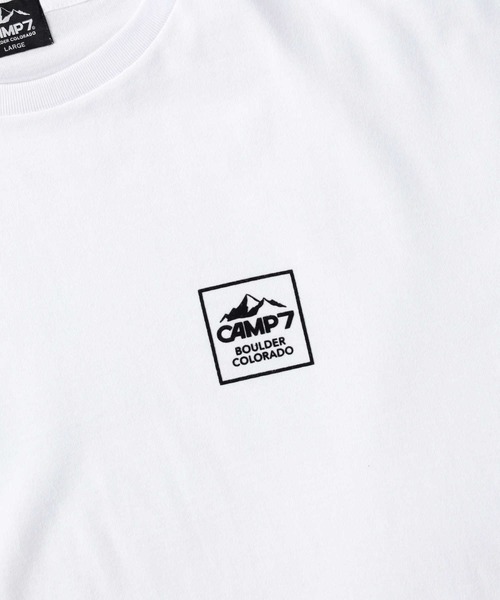 CAMP7(キャンプセブン)の「【CAMP7】イラストロンT(Tシャツ/カットソー・メンズ・ホワイト/ブラック・S/L/M/XL)」の11枚目の写真
