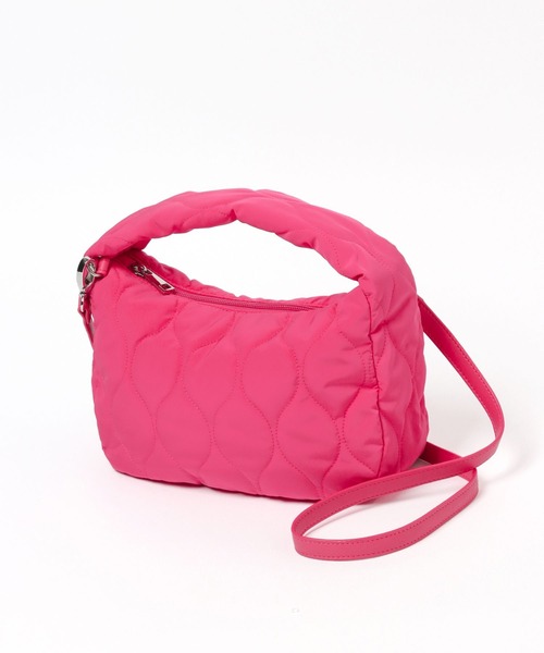 LEPSIM(レプシィム)の「キルティングクロワッサンショルダーバッグ 162524(ショルダーバッグ・レディース・グリーン/ピンク/アイボリー・ONE SIZE)」の11枚目の写真