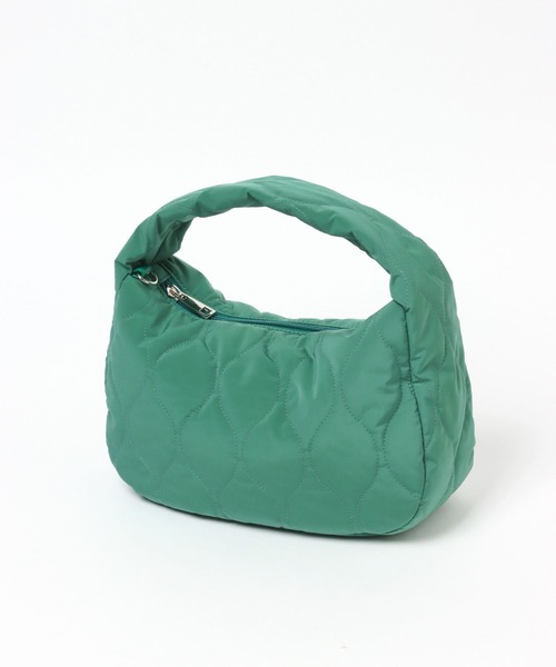 LEPSIM(レプシィム)の「キルティングクロワッサンショルダーバッグ 162524(ショルダーバッグ・レディース・グリーン/ピンク/アイボリー・ONE SIZE)」の13枚目の写真