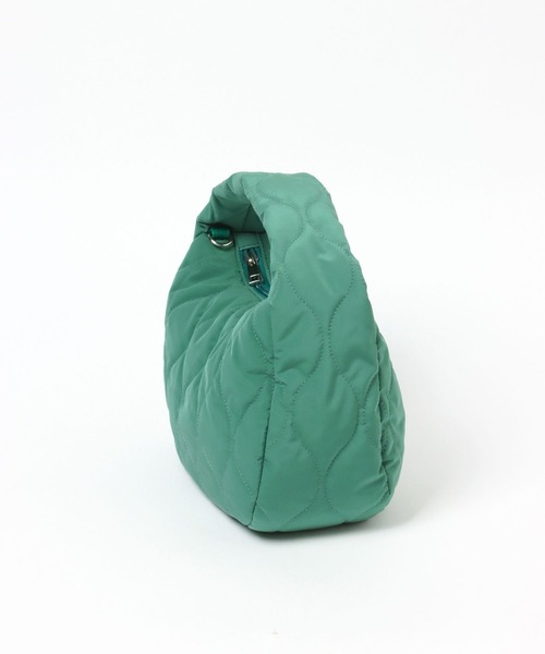 LEPSIM(レプシィム)の「キルティングクロワッサンショルダーバッグ 162524(ショルダーバッグ・レディース・グリーン/ピンク/アイボリー・ONE SIZE)」の14枚目の写真