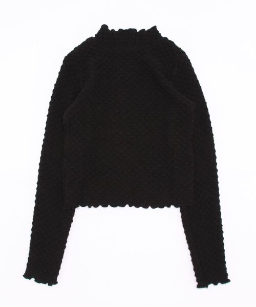 archives(アルシーヴ)の「プチハイカットプルオーバー(Tシャツ/カットソー・レディース・アイボリー/ブラック/ブラウン・MEDIUM)」の4枚目の写真